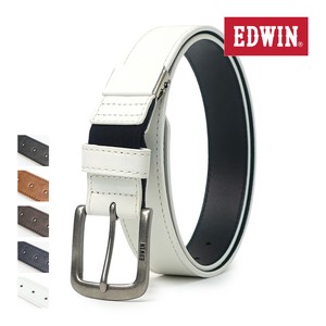エドウイン EDWIN ベルト 0111155 合皮 ストレッチ メンズ レディース カジュアル ビジネス