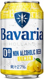 Bavaria　0．0％　Lemon330ml缶【ノンアルコール　ビールテイスト飲料】