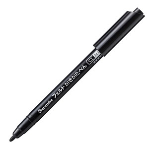 くれたけ 呉竹 フェルトかきかたぺん ふとじ黒 KURETAKE Marker pen EAL117-010 書き方ペン