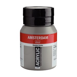 AMSTERDAM　アムステルダム　アクリリックカラー500ml　ニュートラルグレー710 489893