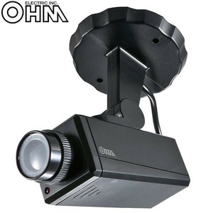 オーム電機 OHM ダミーカメラ 防犯ステッカー付き OSE-P-CD1