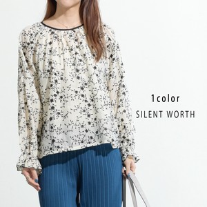 Button Shirt/Blouse Floral Pattern Embroidered 【2024NEW】