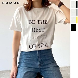 T-shirt Pudding T-Shirt Tops Ladies' Cut-and-sew 【2024NEW】