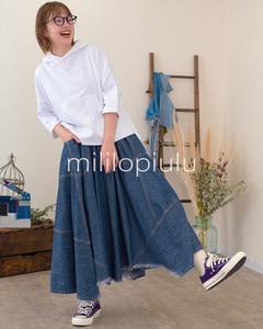 Skirt Spring/Summer Denim Switching