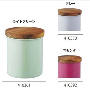 Storage Jar/Bag Gray M Made in Japan