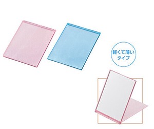 特価！ヤマムラ　ビブレスリム　コンパクトミラーM 超軽量の薄型1mm　ピンク、ブルー