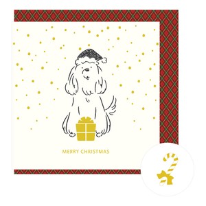 Greeting Card Christmas card Present Dog M