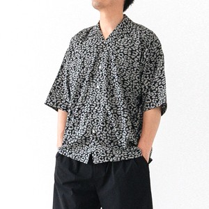 【メンズ】モチーフ柄 - オープンカラー半袖シャツ