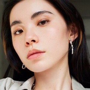 [Nothing And Others] Pierced Earringss bamboo