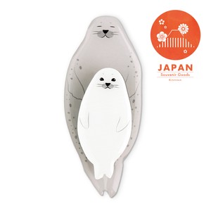 【お土産】アザラシ 水族館 クリップ式マグネット インバウンド マグネット souvenir japan