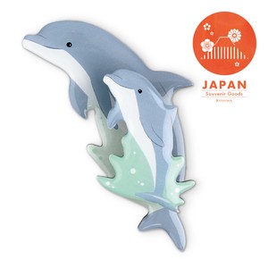 【お土産】イルカ 水族館 クリップ式マグネット インバウンド マグネット souvenir japan