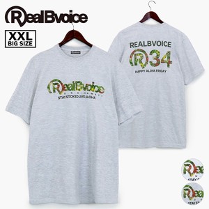 RealBvoice(リアルビーボイス) BOTANICAL R34 T-SHIRT BIG SIZE