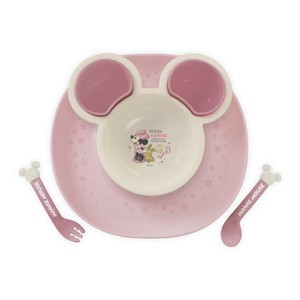 【小皿】ミニーマウス 食べこぼしキャッチプレート PxPE NR
