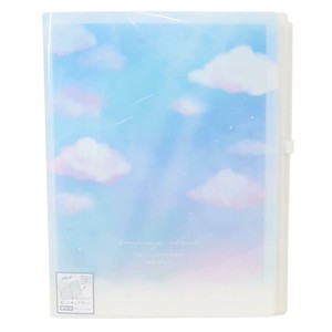 File Plastic Sleeve Pocket File Cloud Dreamy