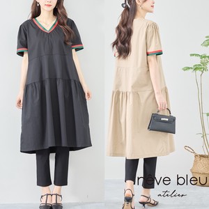 Casual Dress Color Palette L One-piece Dress Tiered 【2024NEW】