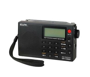 ELPA(エルパ)　AM/FM高感度ラジオ　ER-C56F　1807500