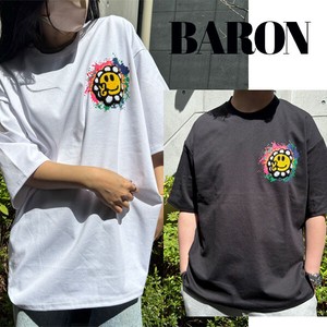 【KOREA】BARON ユニセックス 半袖 4color バロン
