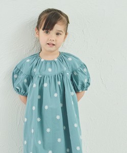 Kids' Casual Dress Volume Floral Pattern One-piece Dress