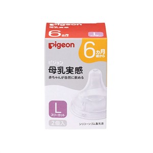 Pigeon(ピジョン) 母乳実感乳首 6ヵ月/L 2個入 22 1026769