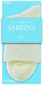 SABRINA/表側綿100%涼感ソックス