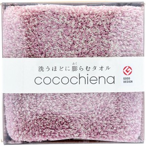 cocochiena(ココチエナ) ココキューブ フェイスタオル 約34×80cm ピンク CE-871 1枚入