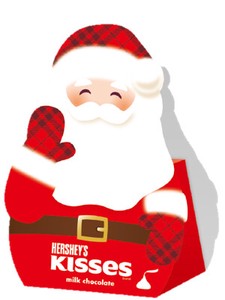 クリスマスドールボックス　キス　ミルクチョコレート　サンタ　22P