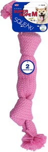 スーパーロープ　ピンク　M　犬用おもちゃ