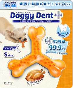 ドギーデント　プラス　トリオ　チキン　M　犬用おもちゃ