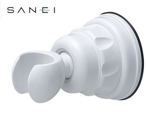 三栄水栓　SANEI　吸盤式シャワーフック PS30-37-W　ホワイト