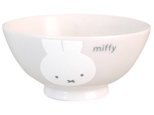 ミッフィーホワイトフェイス　茶碗（スタンダード）【日本製 電子レンジ・食洗機使用可能 かわいい】