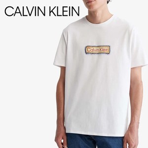 Calvin Klein メンズ 半袖 WHITE カルバンクライン