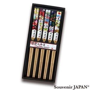 【開運箸-Lucky chopsticks-】四季の福猫箸【お土産・インバウンド向け商品】
