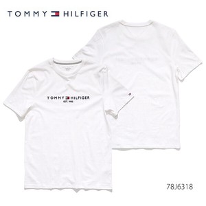 トミーヒルフィガー【TOMMY HILFIGER】TOMMY LOGO TEE Tシャツ ロゴ 半袖 クルーネック コットン メンズ