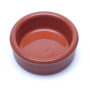 スペイン グラウペラ社製 テラコッタ陶器 カスエラ アヒージョ鍋 6cm 小皿 SGR-0106BR