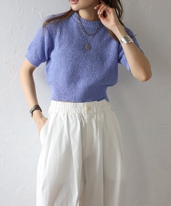 Sweater/Knitwear Pullover Boucle Short Length