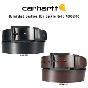 Carhartt(カーハート)ベルト レザー 本革 ガンメタル ギフト 男性用 メンズ A0005510