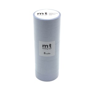 mt マスキングテープ 8P パステルウルトラマリン 幅15mm×7m 同色8巻パック MT08P492