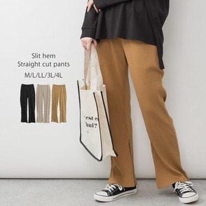 Full-Length Pant Slit Straight