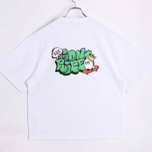T-shirt Oversized Front Embroidered