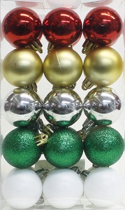 Store Material for Christmas Christmas Ornaments 40mm