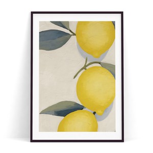 アートポスター【 Lemons 】 B3　A2　B2　A1　30×40　50×70　レモン　檸檬