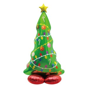 クリスマス【室内装飾バルーン】クリスマスバルーンツリー