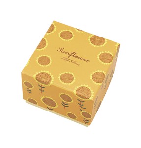 ひまわりキューブボックス チョコレート 焼き菓子 ギフト 詰め合わせ ビタミンカラー 夏 ギフトボックス