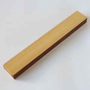 ☆箸を入れるスライド式の箱【新提案・数量限定】wooden/マグネット式　寄木箸箱チュラル系