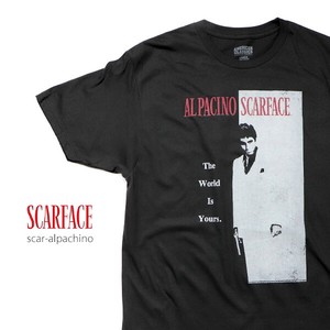 スカーフェイス【SCAR FACE】The world is yours 映画 Tシャツ ムービー アル・パチーノ メンズ レディース
