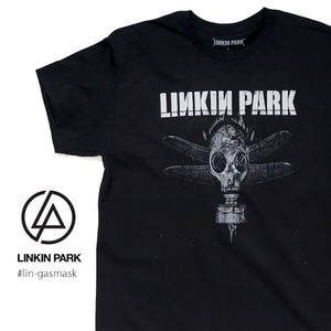 リンキンパーク【LINKIN PARK】GASMASK TEE Tシャツ 半袖 ロックT バンドT ユニセックス