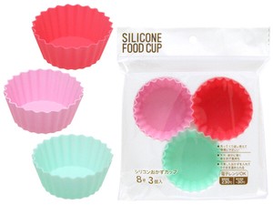 Divider Sheet/Cup Silicon 3-pcs 8-go
