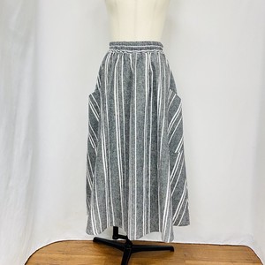 Skirt Pocket Cotton Flare Skirt
