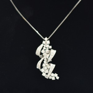 Platinum Chain Necklace Pendant