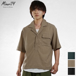 Button Shirt Pullover M 5/10 length